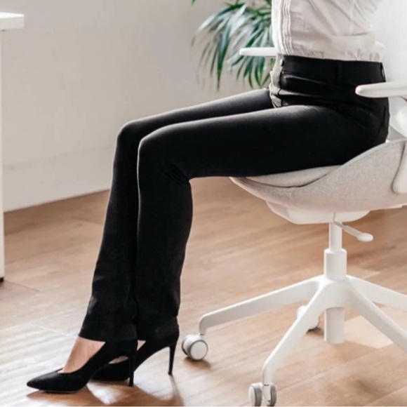 Yogipace | Straight Leg Stretch Dress Pants Belt loops 4 pockets, Size Large - Picture 7 of 8